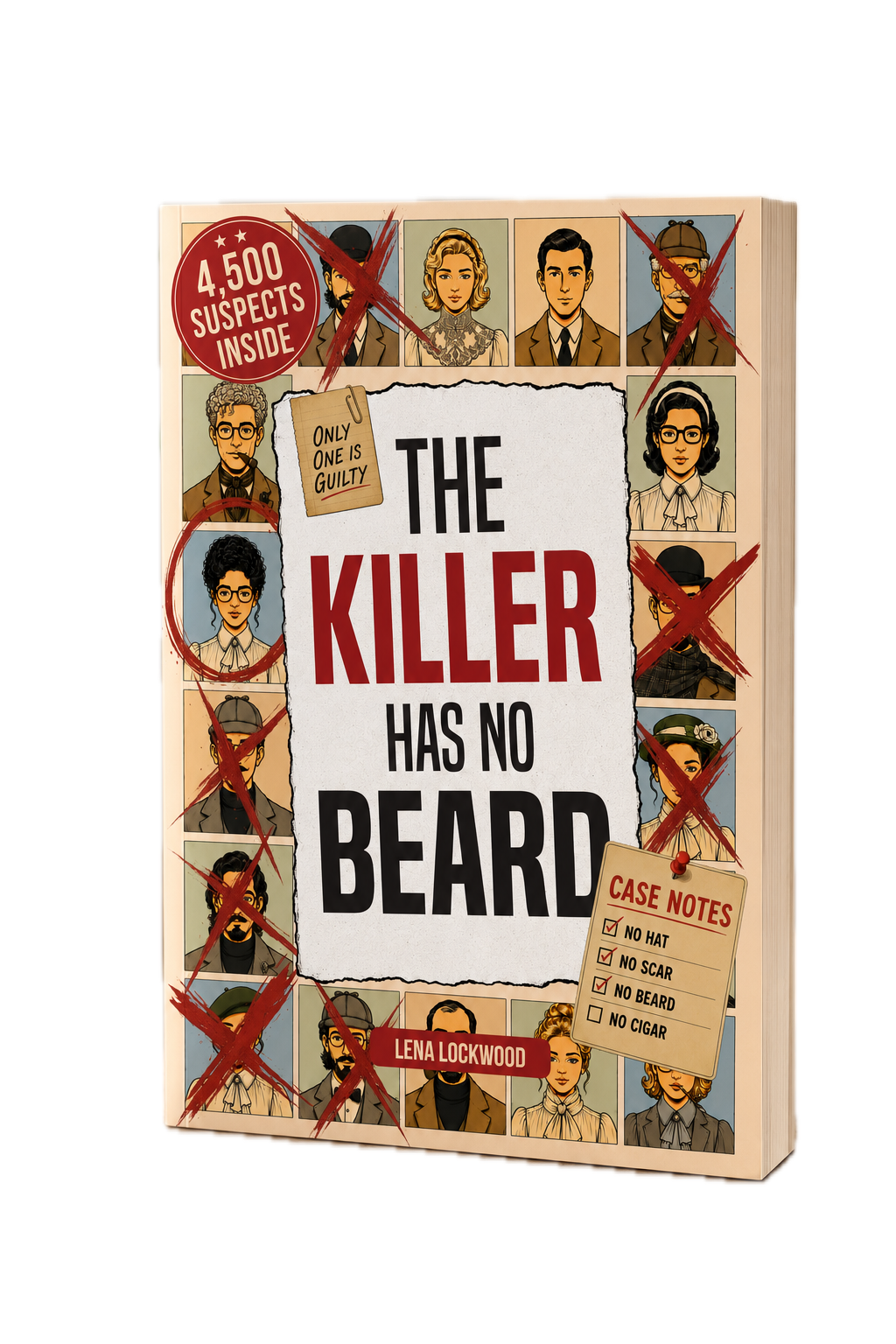 The Killer Has No Beard — book cover